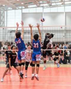 Excelsior boys volleyball athletes during the 2026 season