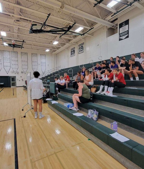 Volleyball clinic at Siena College